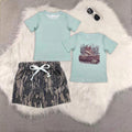 Camo Shorts Set **PRE ORDER**