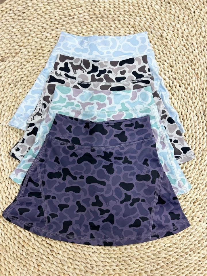 Girl’s Camo Skorts **PRE ORDER**