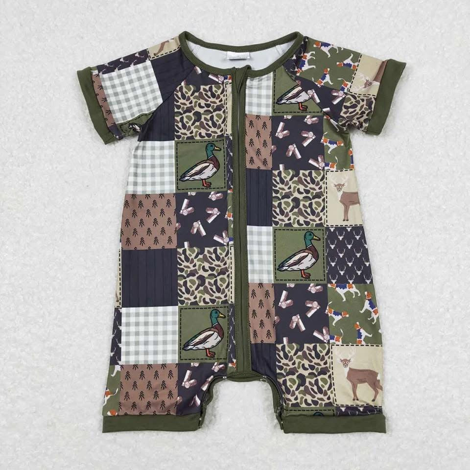 Patchwork Duck Zippie