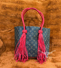 Red Fringe Tote