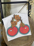 Tooled Cherry Tee