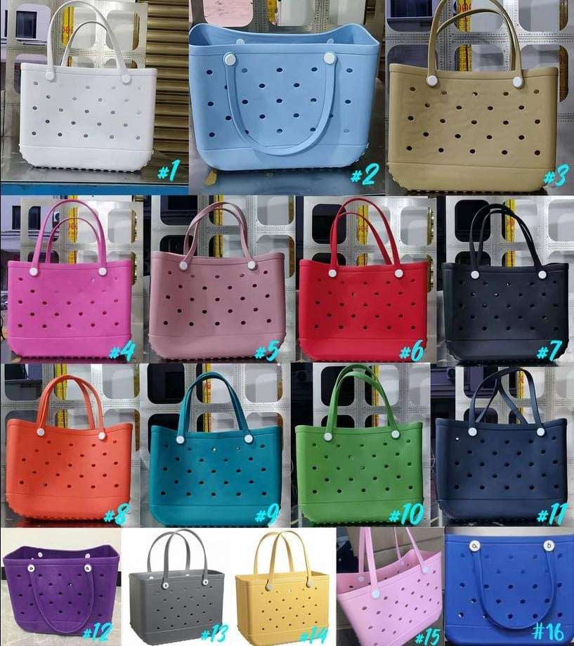 XL Rubber Beach Totes **PRE ORDER**