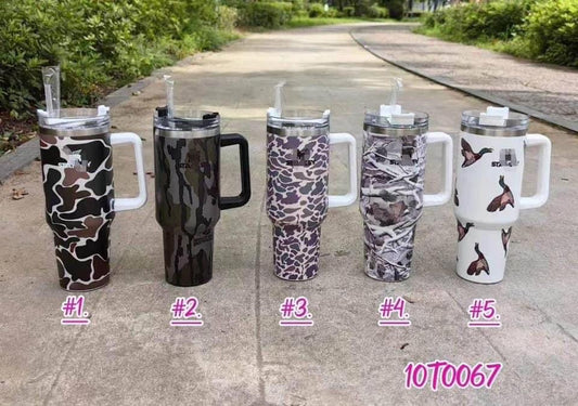 Camo 40oz Tumblers **PRE ORDER**