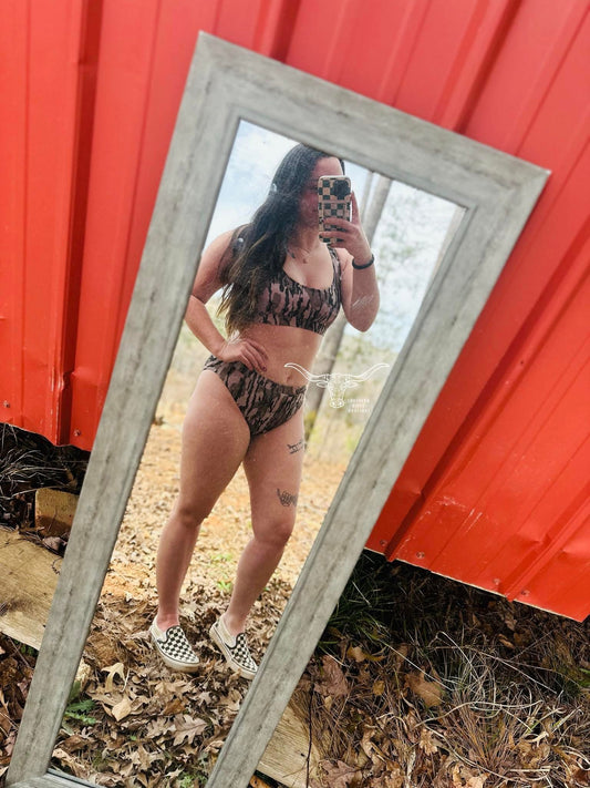 Bottomland Camo Women’s Swimsuit