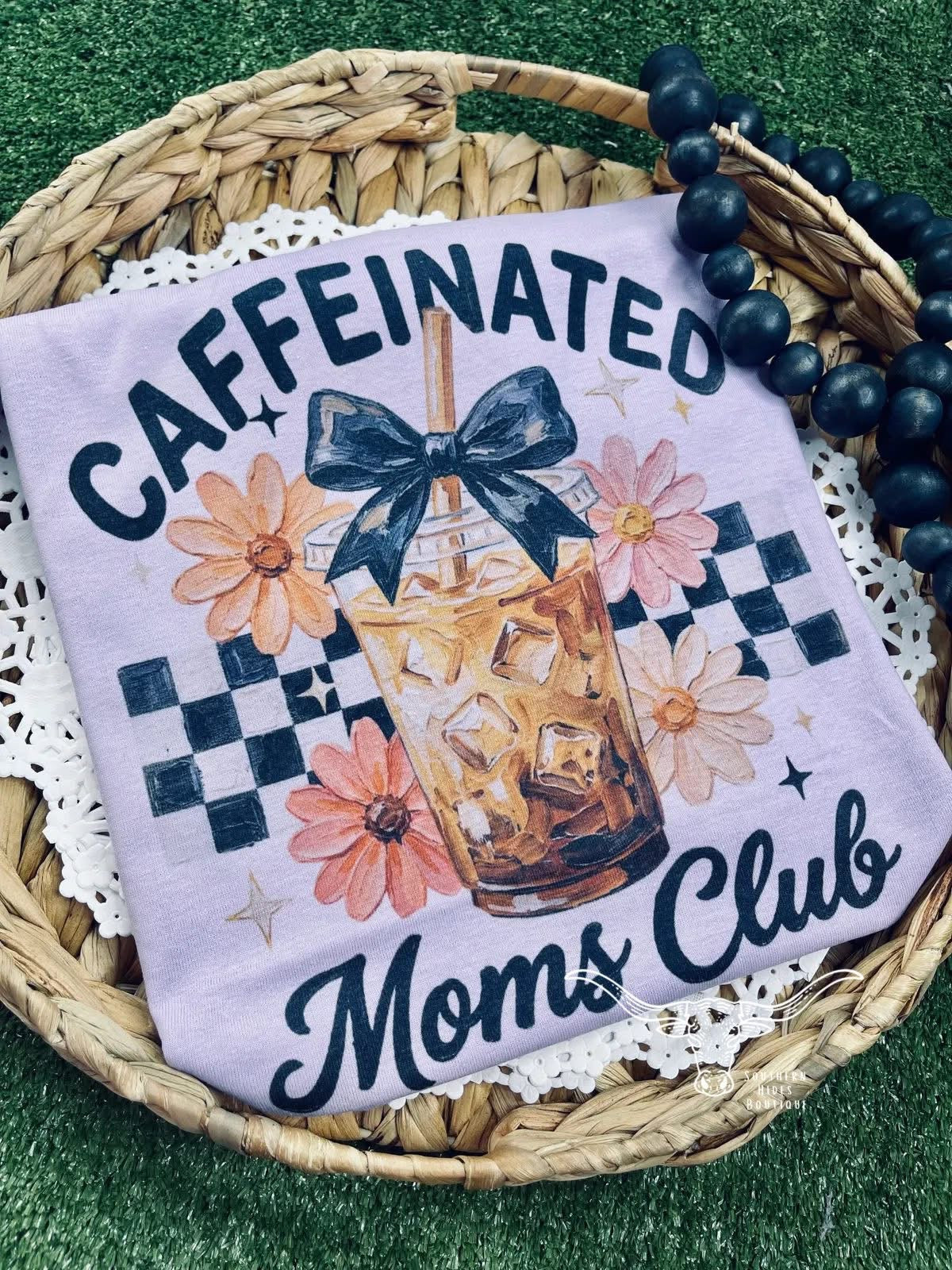Caffeinated Moms Club Tee
