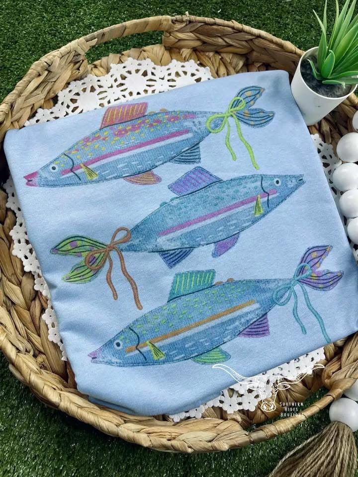 Blue Fish Tee