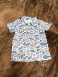 Camo Collared Tee