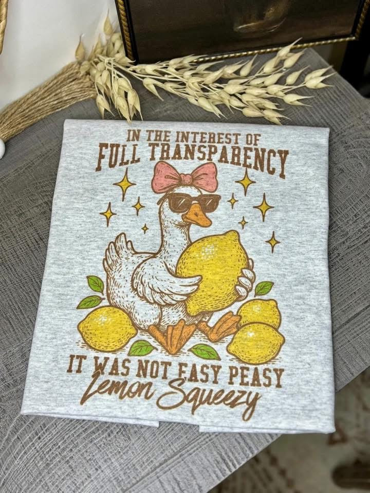 Lemon Squeezy Tee