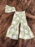Green Floral Bell Set **PRE ORDER**