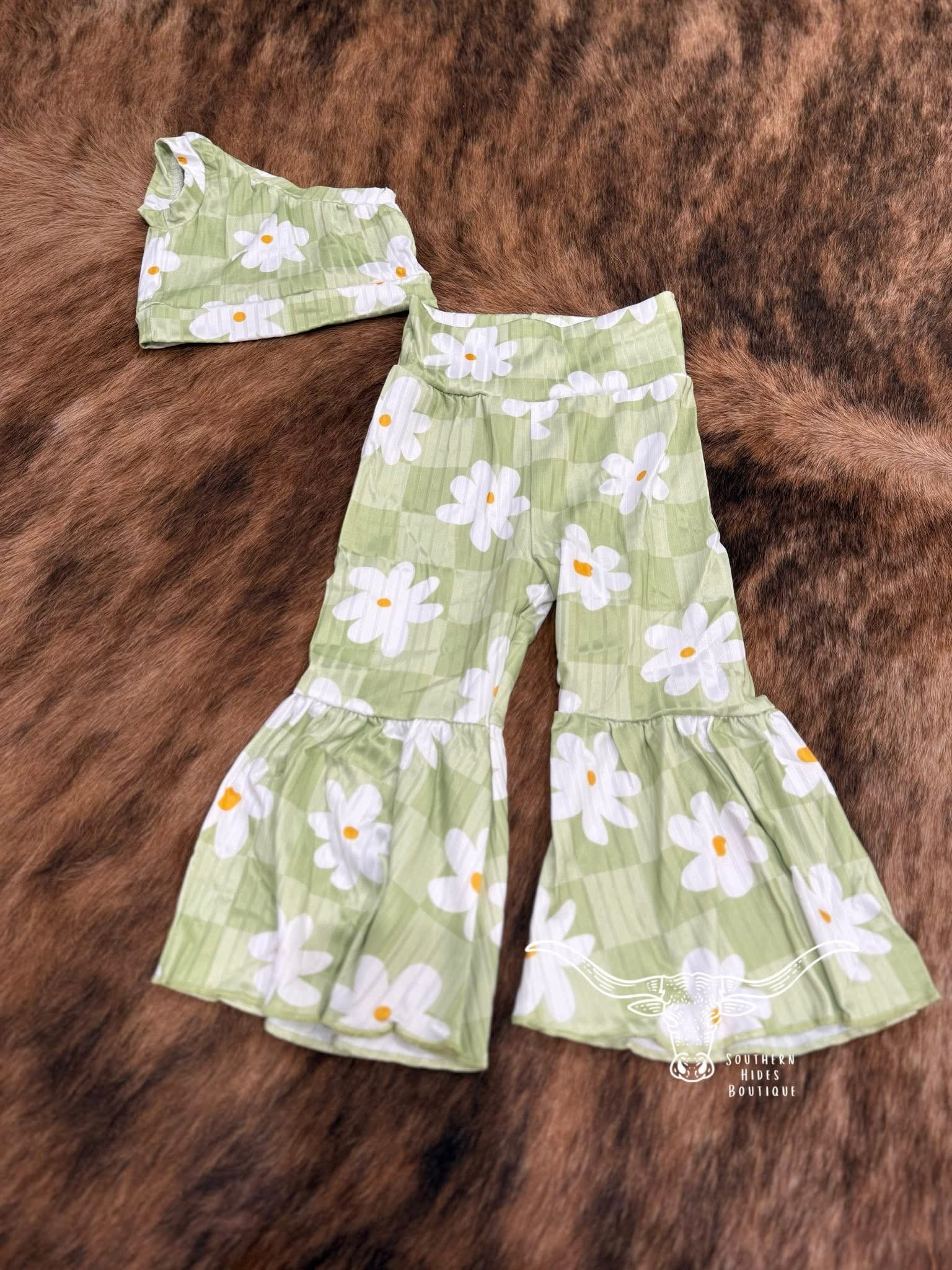 Green Floral Bell Set **PRE ORDER**