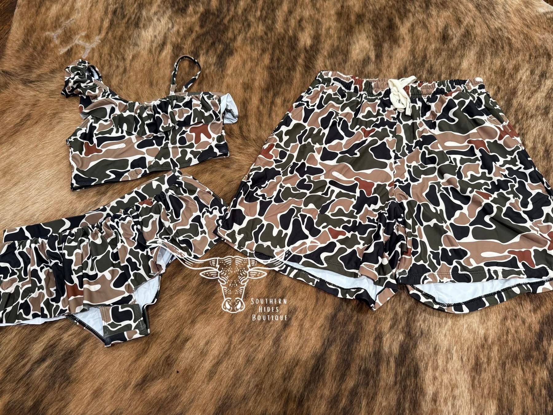 Camo Family Swim Duck Camo