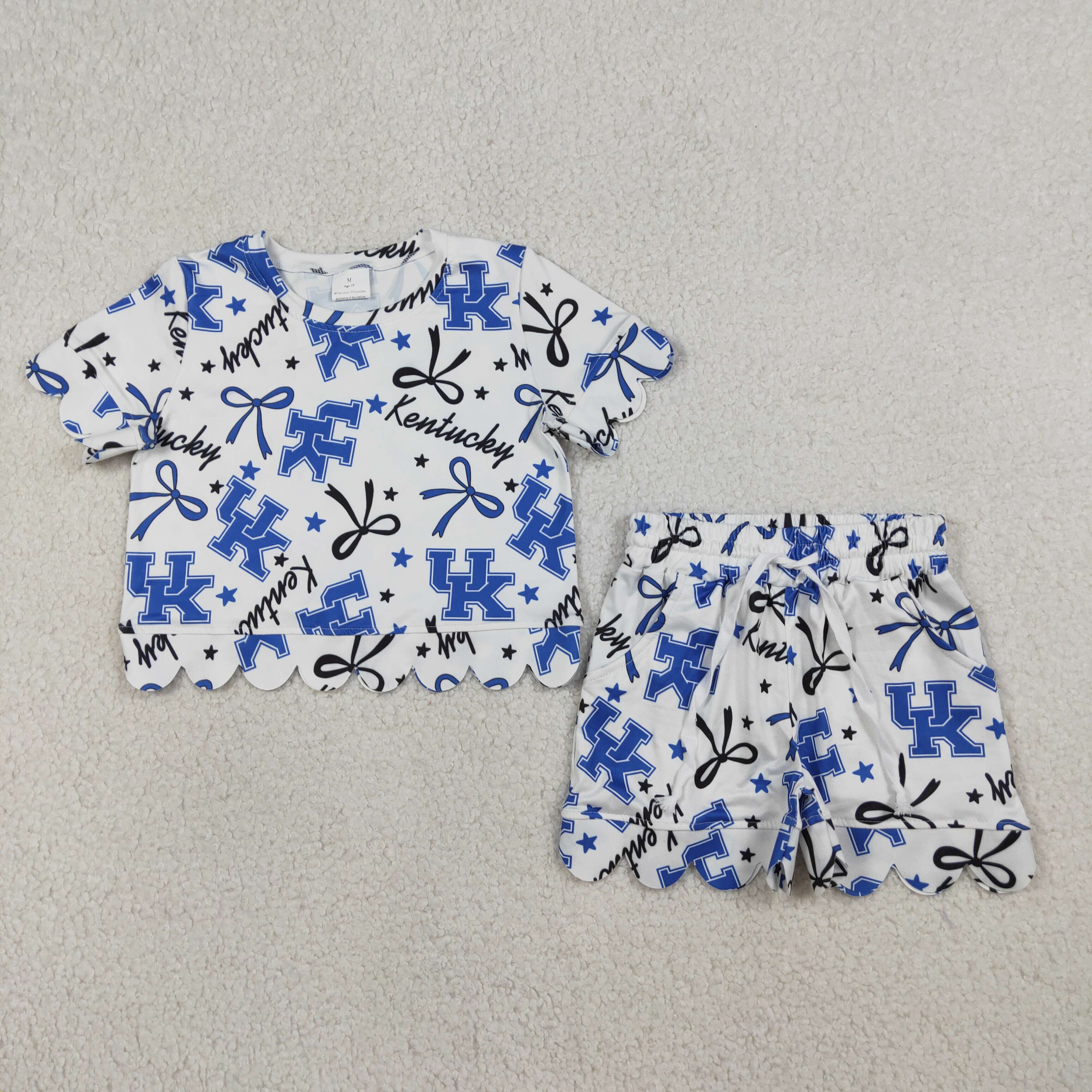 Football Team Scalloped Sets **PRE ORDER*