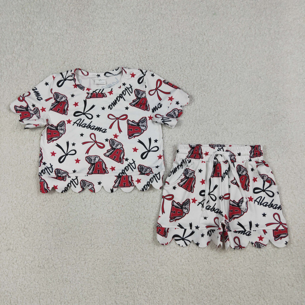 Football Team Scalloped Sets **PRE ORDER*