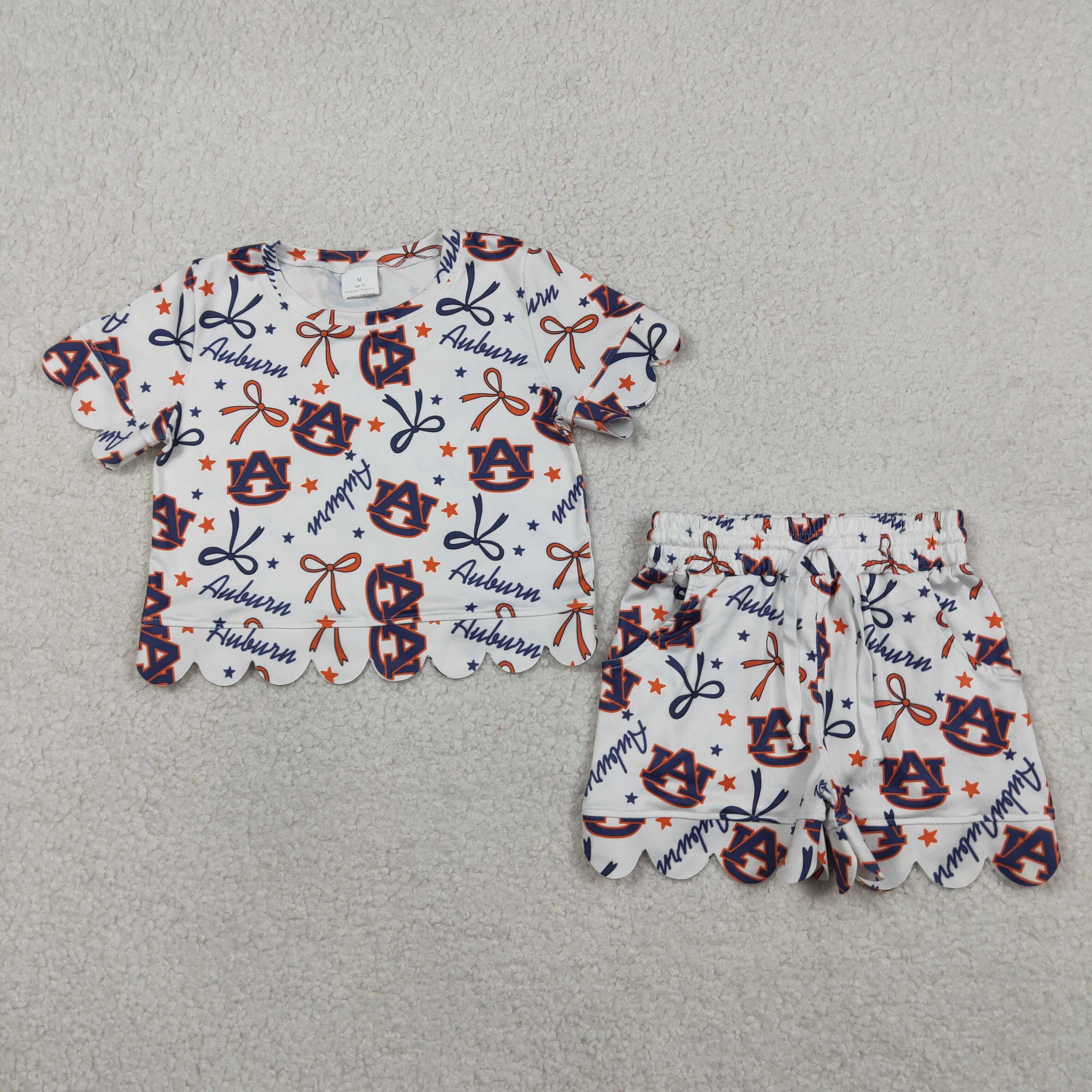 Football Team Scalloped Sets **PRE ORDER*