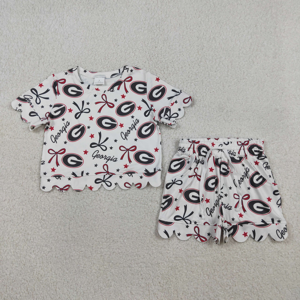 Football Team Scalloped Sets **PRE ORDER*