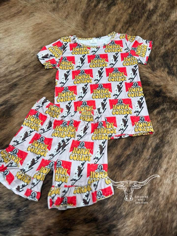 Howdy Cowboy PJs **PRE ORDER**