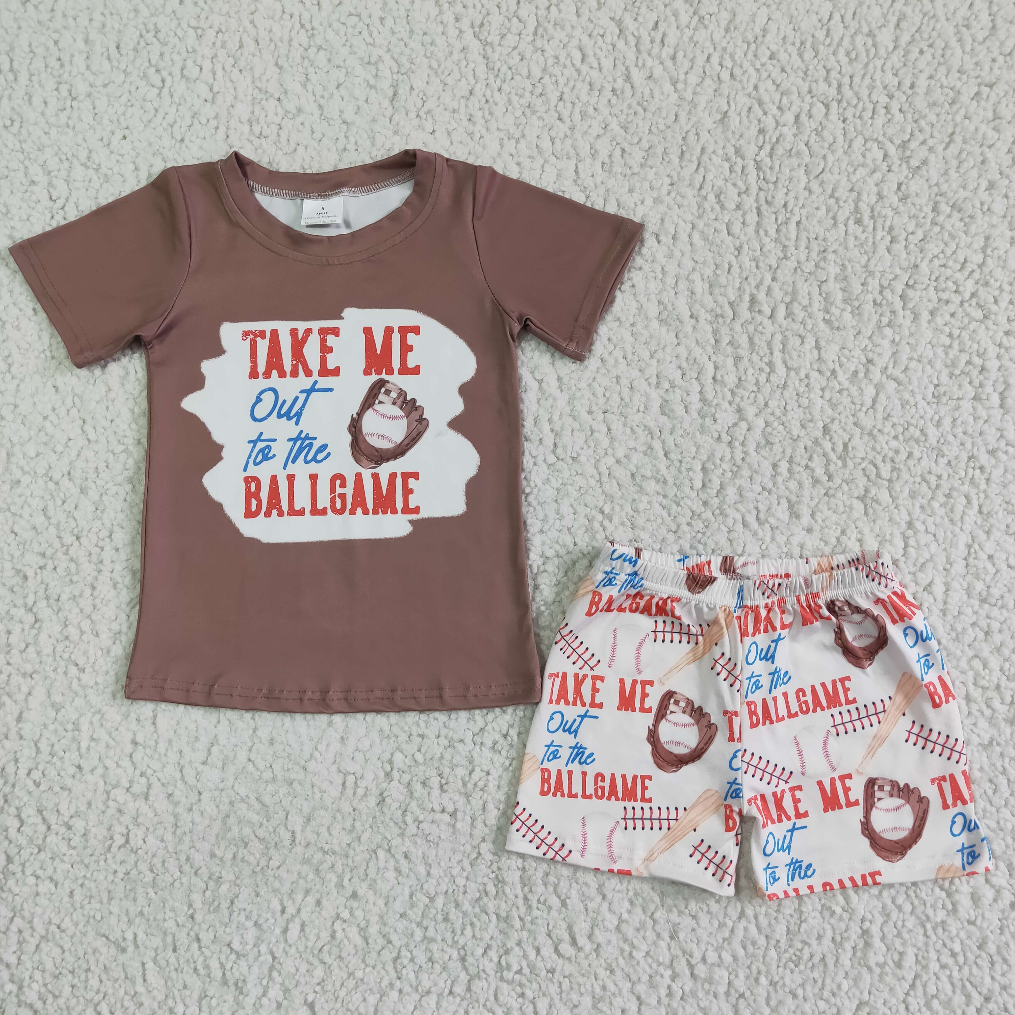 Ball Game Shorts Set **PRE ORDER**