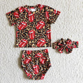 Leopard Bummie Set **PRE ORDER**