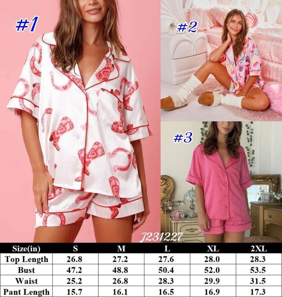 Western Valentine’s Pajamas **PRE ORDER**
