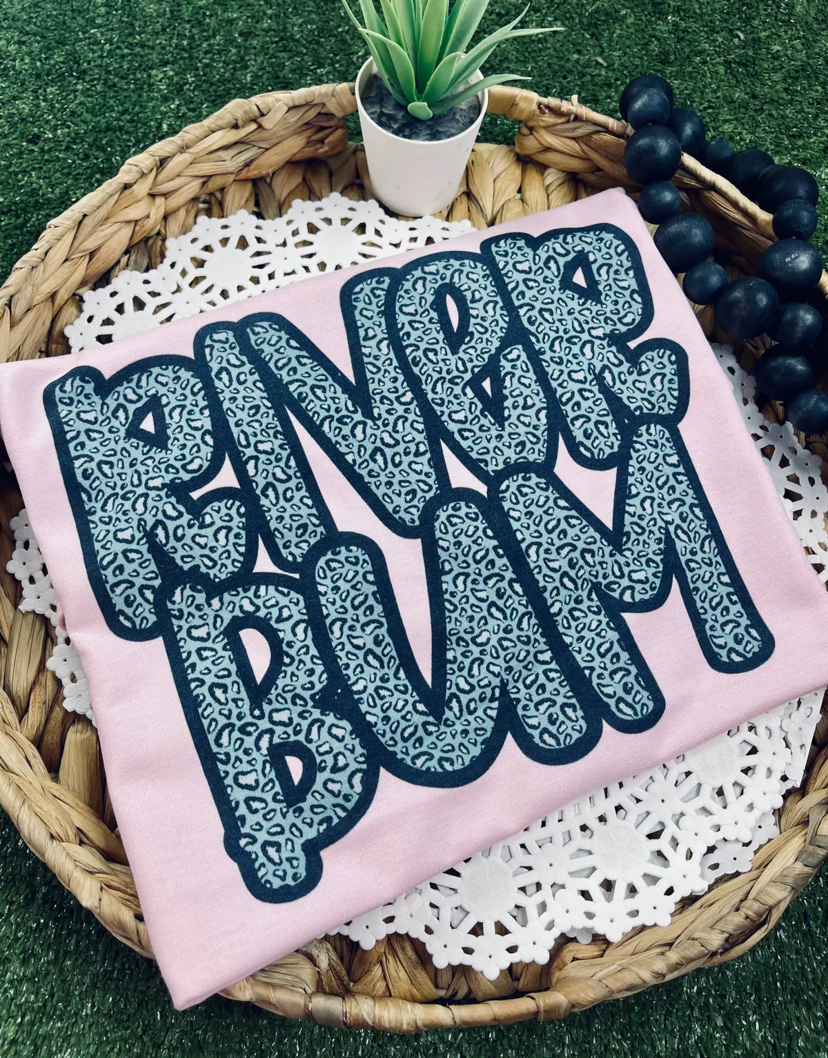 Leopard River Bum Tee