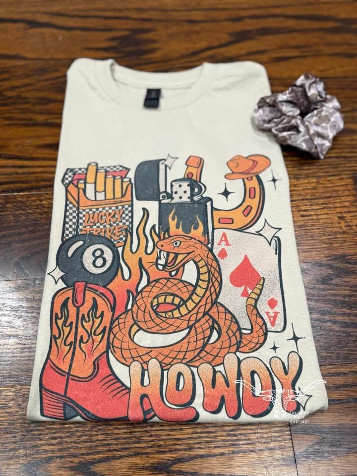 Howdy Graphic Tee