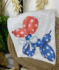 Patriotic Balloon Dog Tee (Gildan Tee)