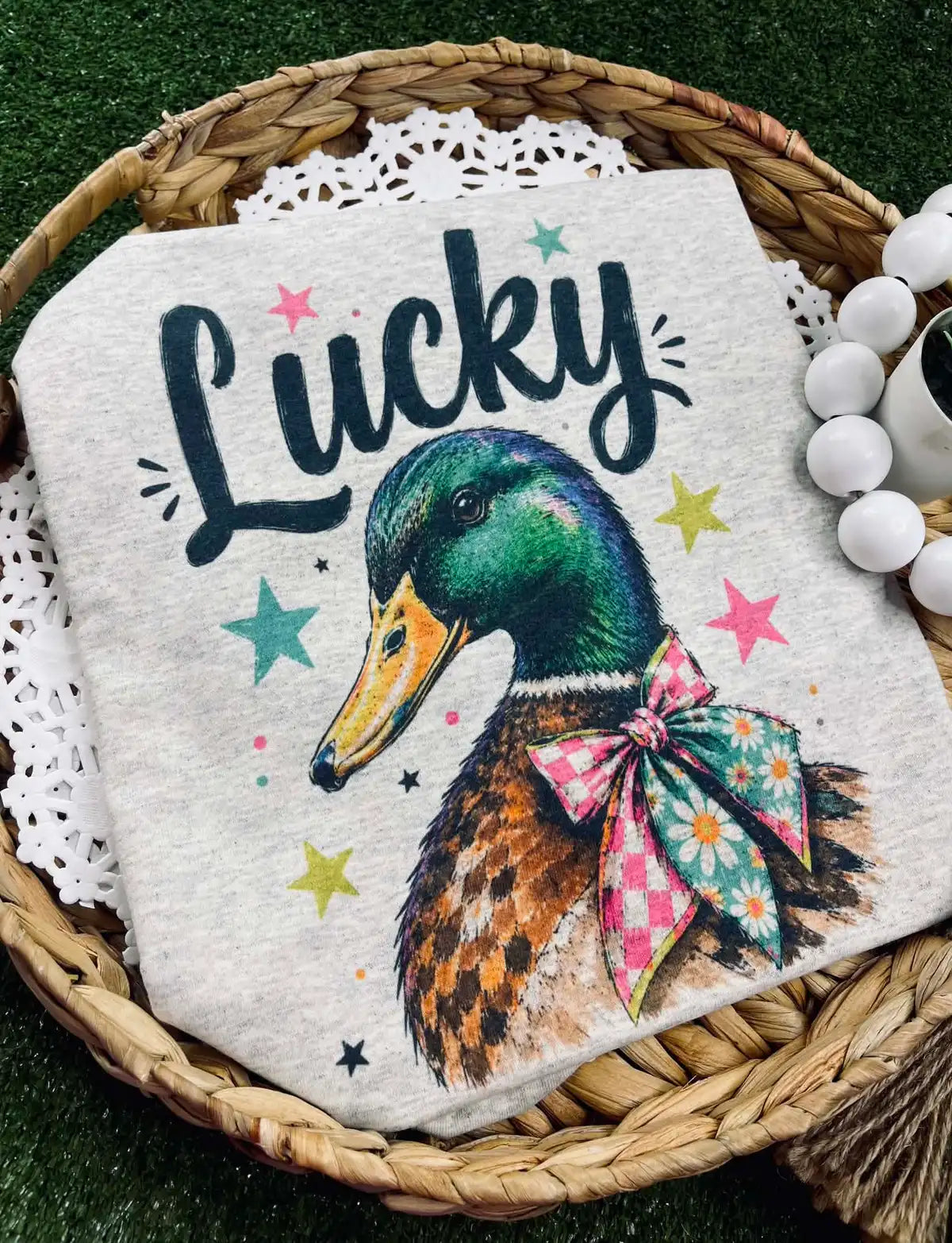 Lucky Duck Tee (Port & Co Tee)