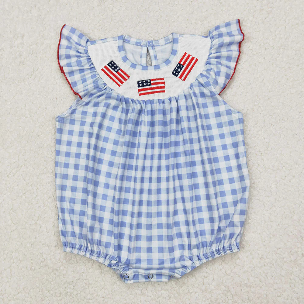 Smocked Sibling 4th of July Outfit **PRE ORDER**
