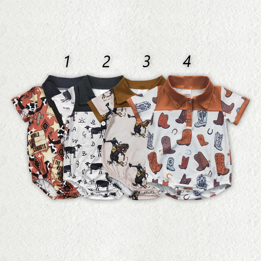 Western Collared Onesies **PRE ORDER**