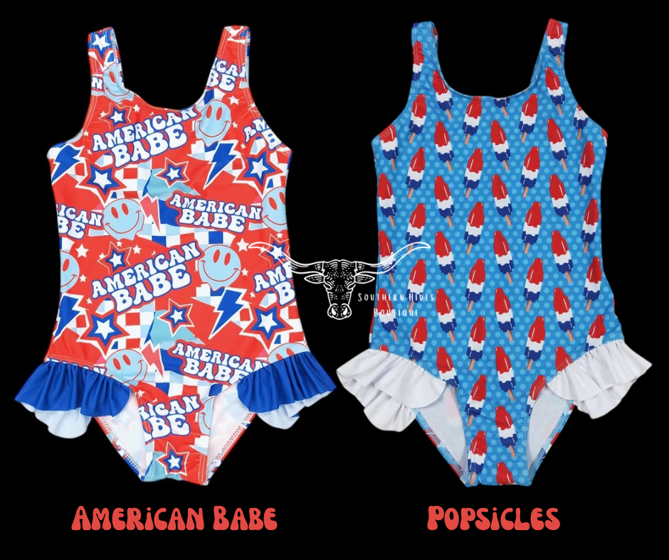 4th of July Swimsuit **PRE ORDER**