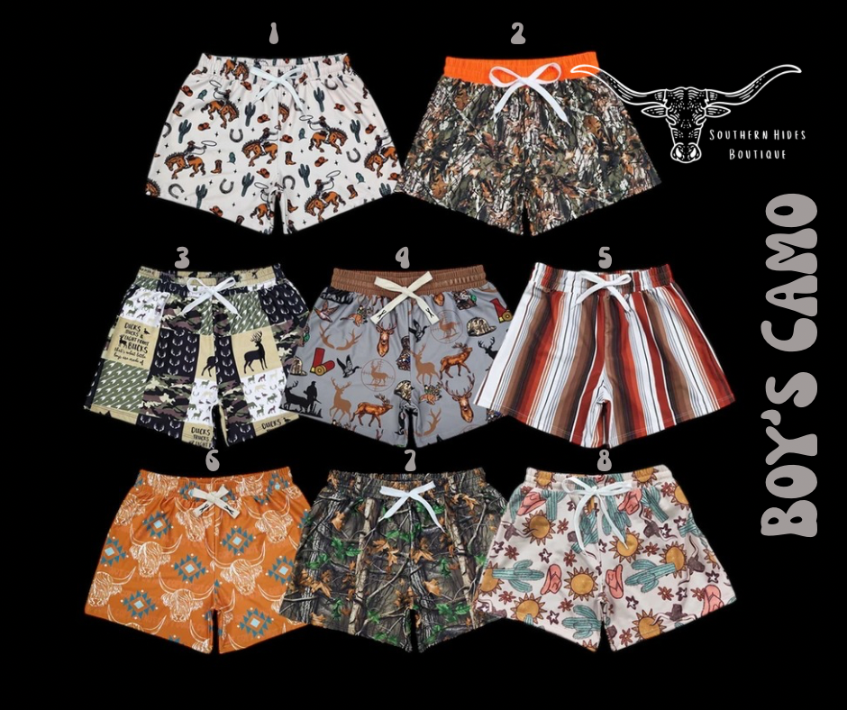 Boy’s Swim Trunks **PRE ORDER**