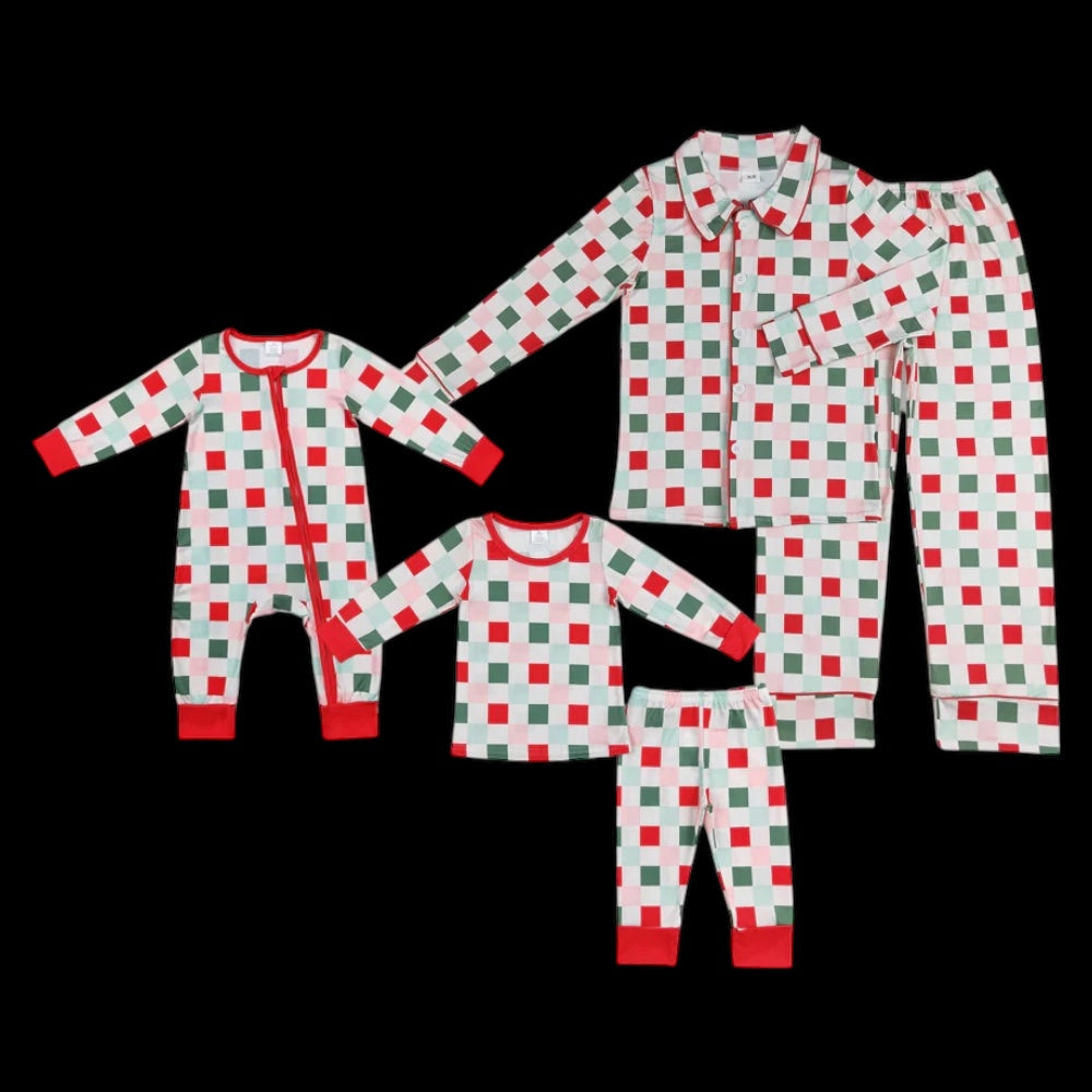 Family Christmas PJ Checkered