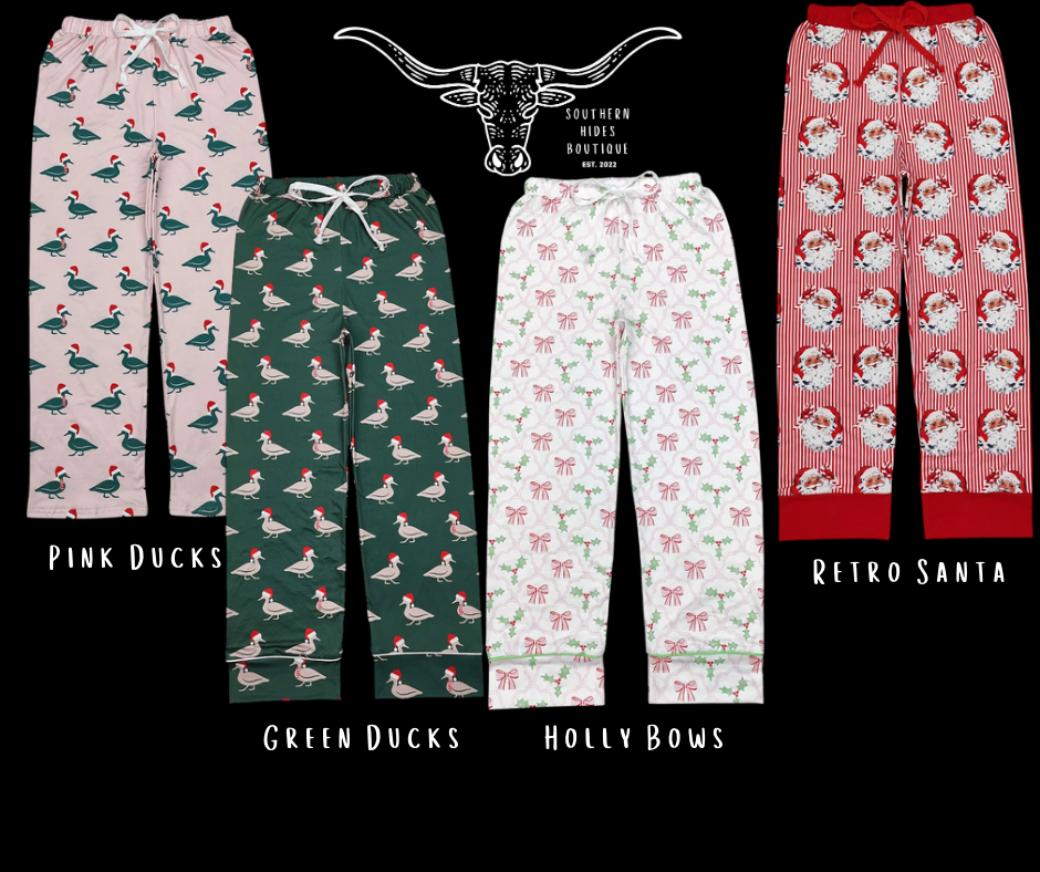 Adult Matching PJ Pants