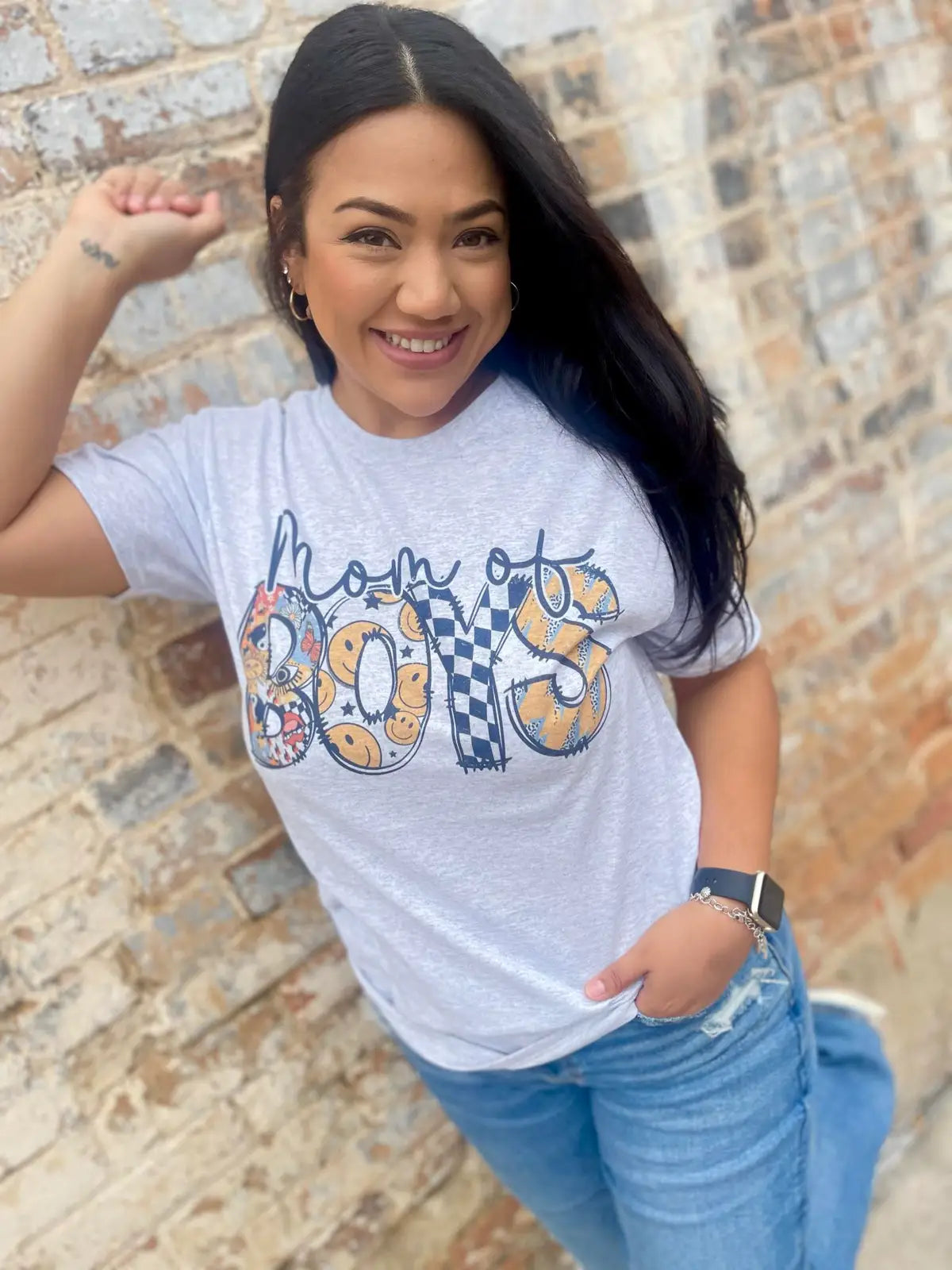 Mom of Boys Tee