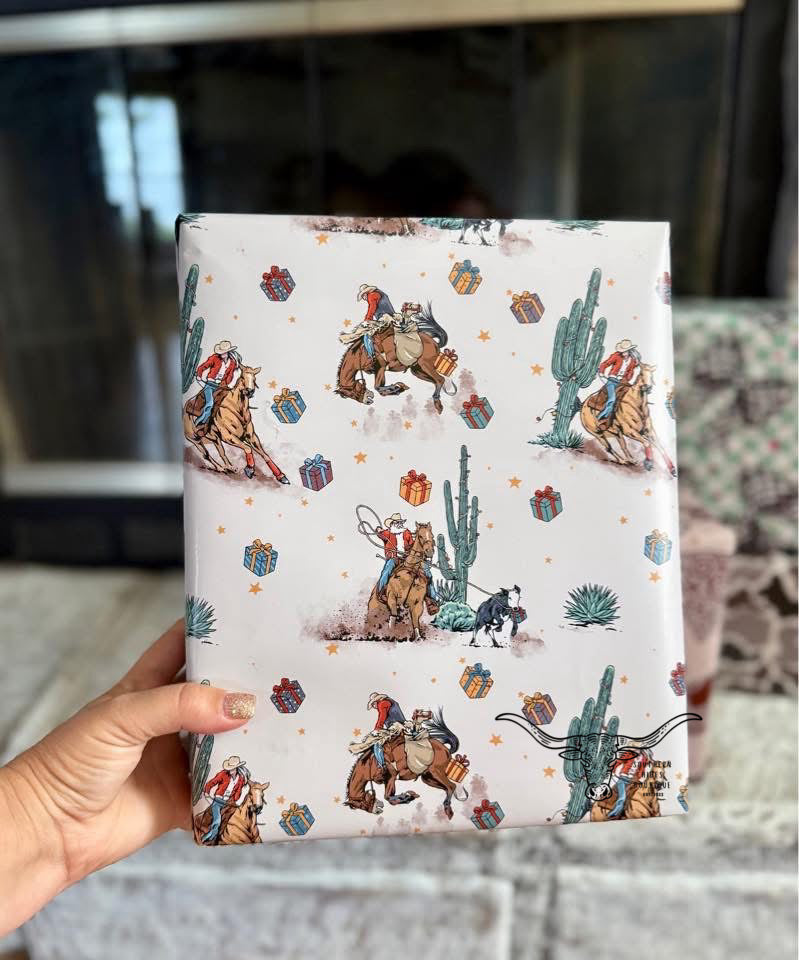 Wild West Wrapping Paper **PRE ORDER**
