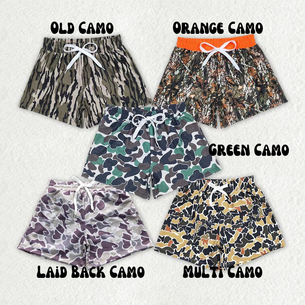 Boy’s Camo Swim Trunks *Pre Order*