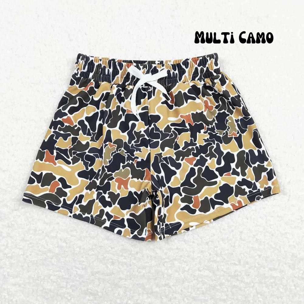 Boy’s Camo Swim Trunks *Pre Order*