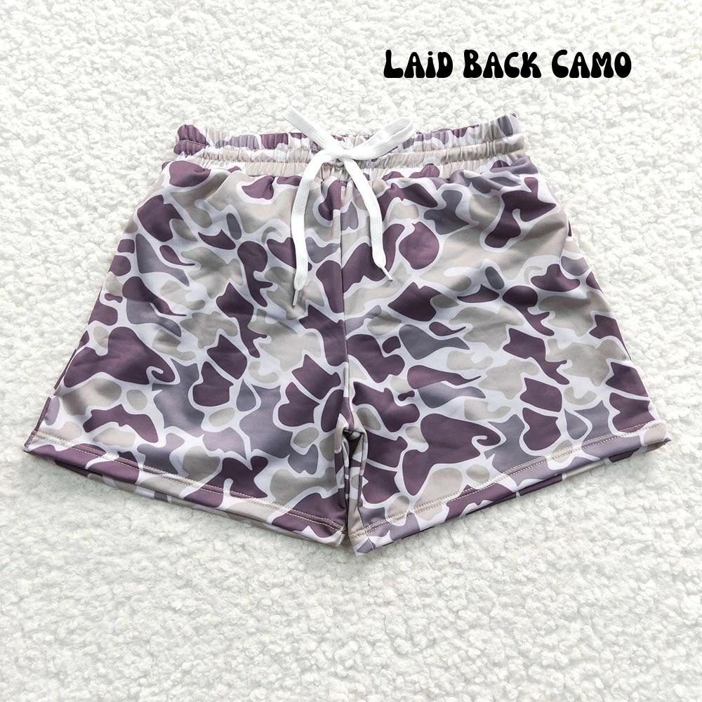 Boy’s Camo Swim Trunks *Pre Order*