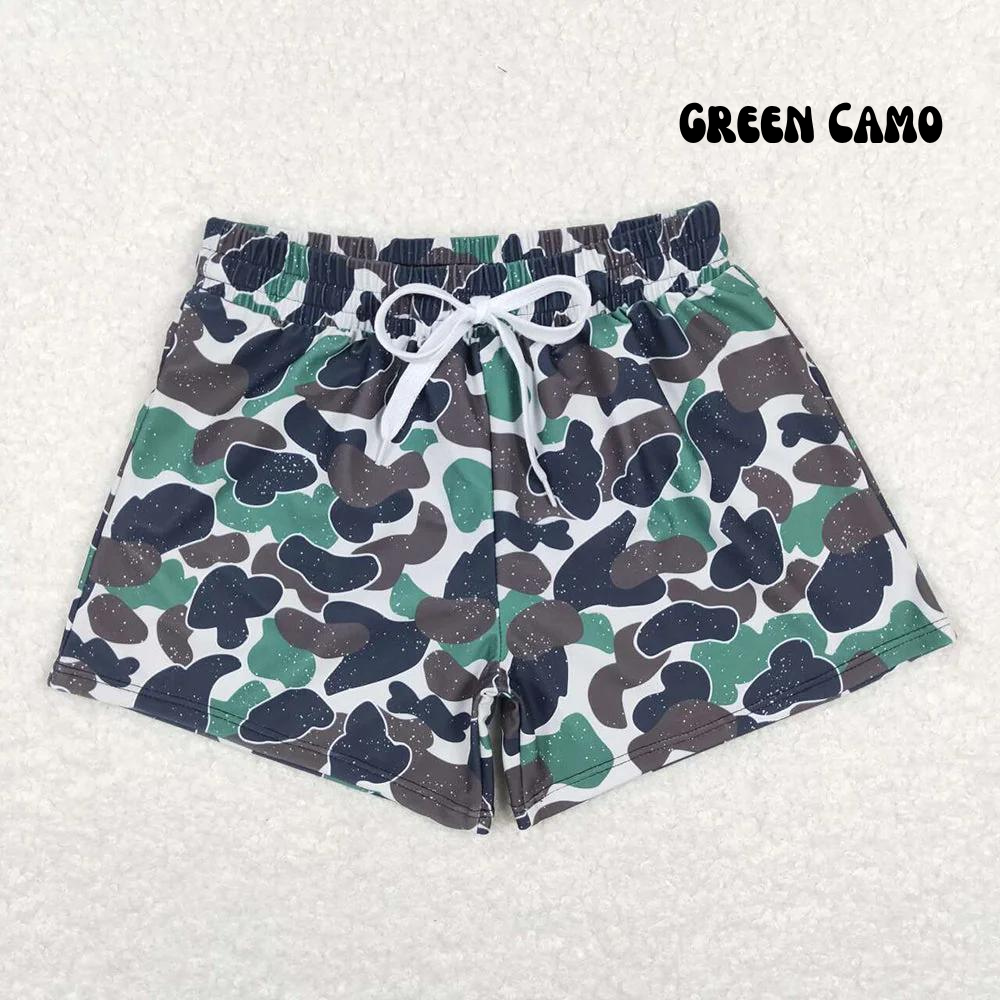 Boy’s Camo Swim Trunks *Pre Order*