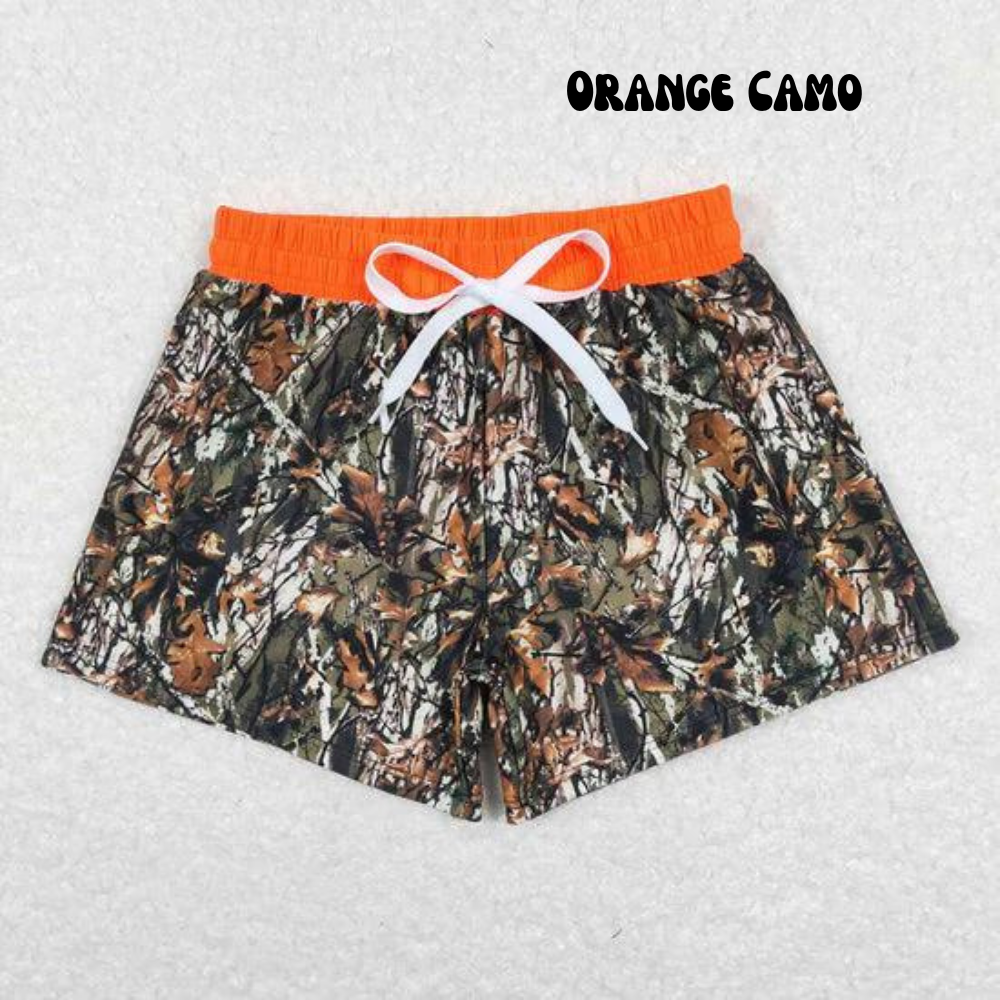 Boy’s Camo Swim Trunks *Pre Order*