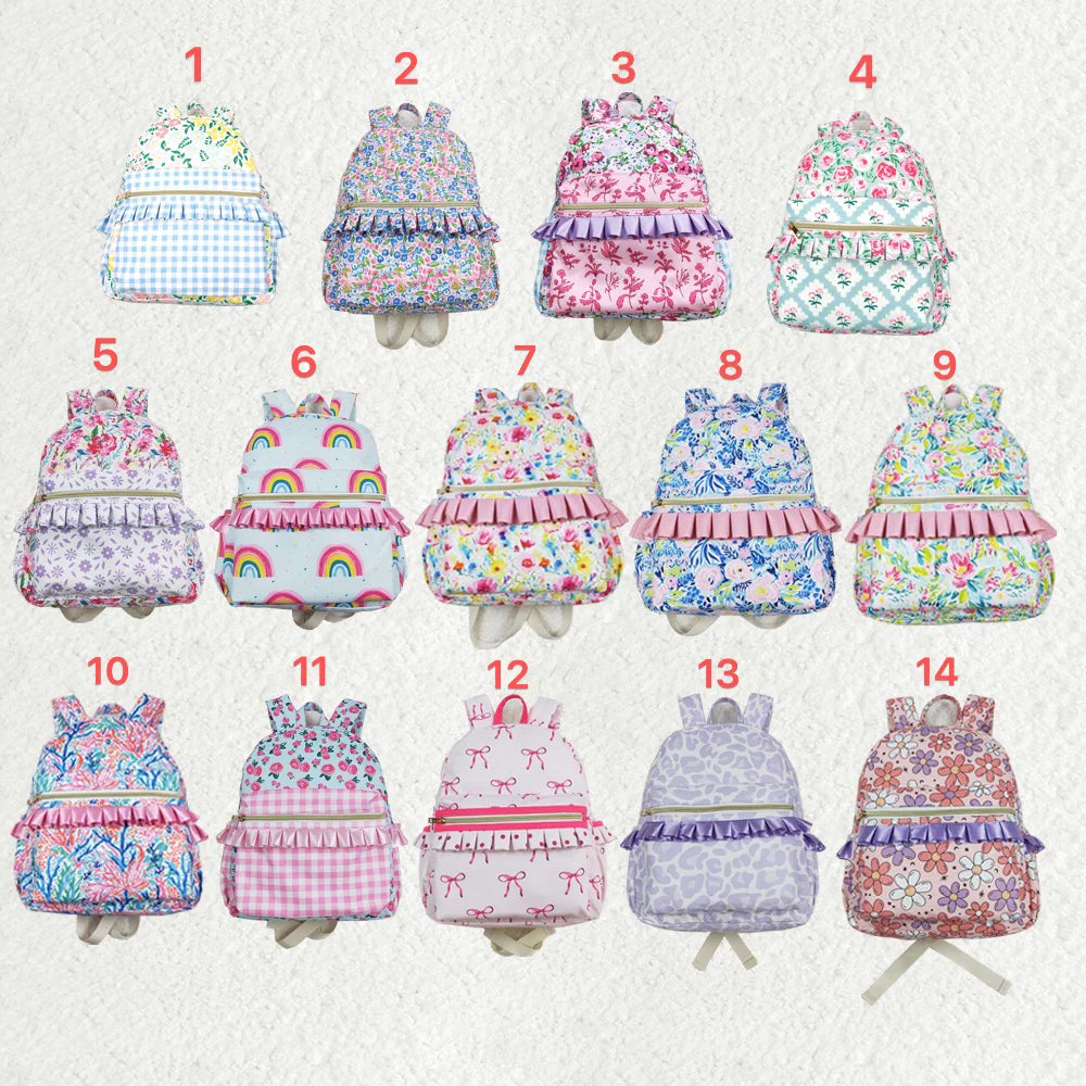Girl’s Ruffle Backpacks