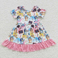 Back To School Blue Dog Dress