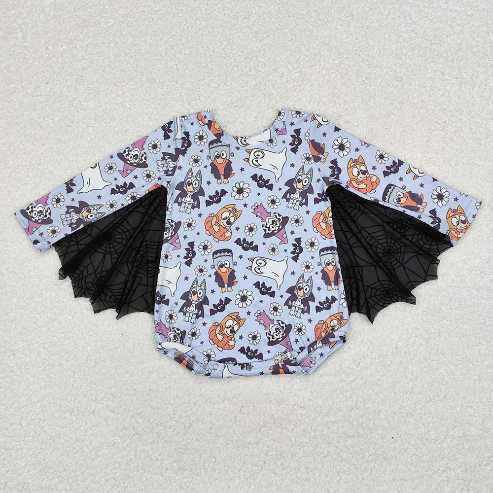 Blue Dog Halloween Onesie