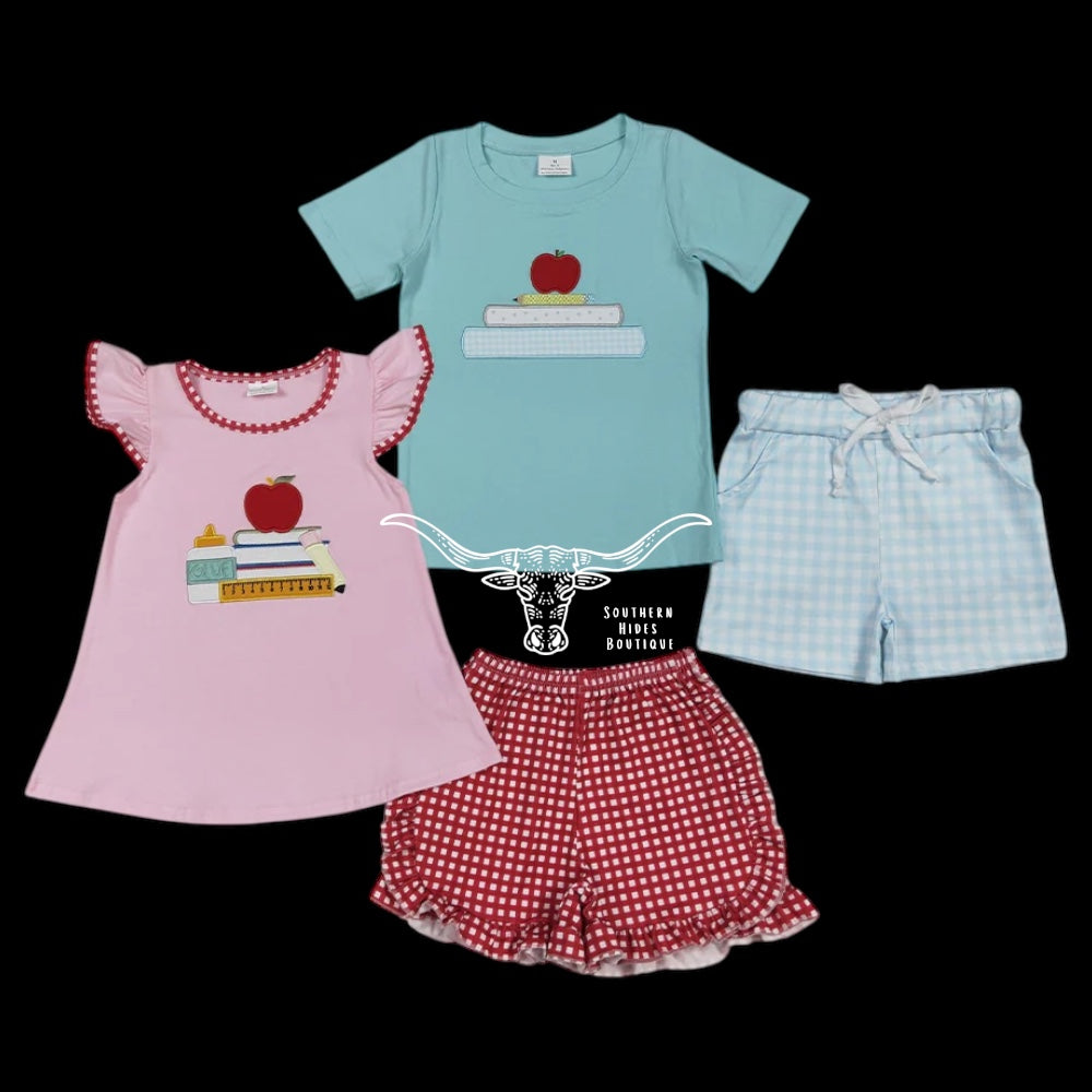 Sibling Back to School Shirts Set