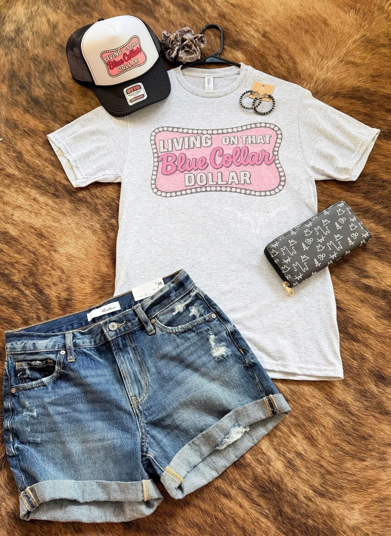 Blue Collar Dollar Tee