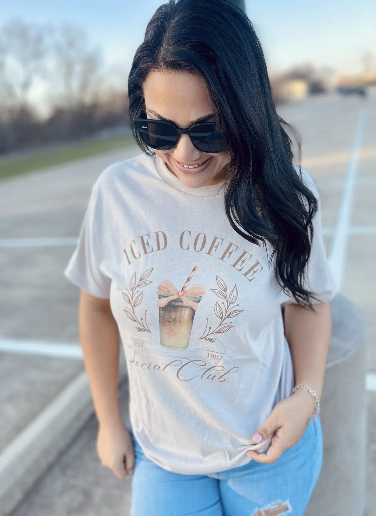 Iced Coffee Social Club Tee