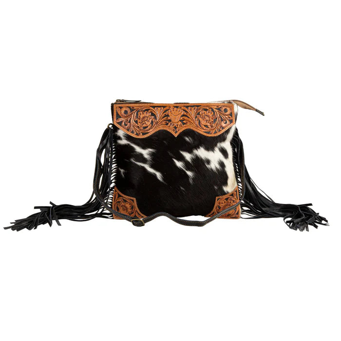 Tumbleweed Trail Fringed Hand Tooled Bag **PRE ORDER**
