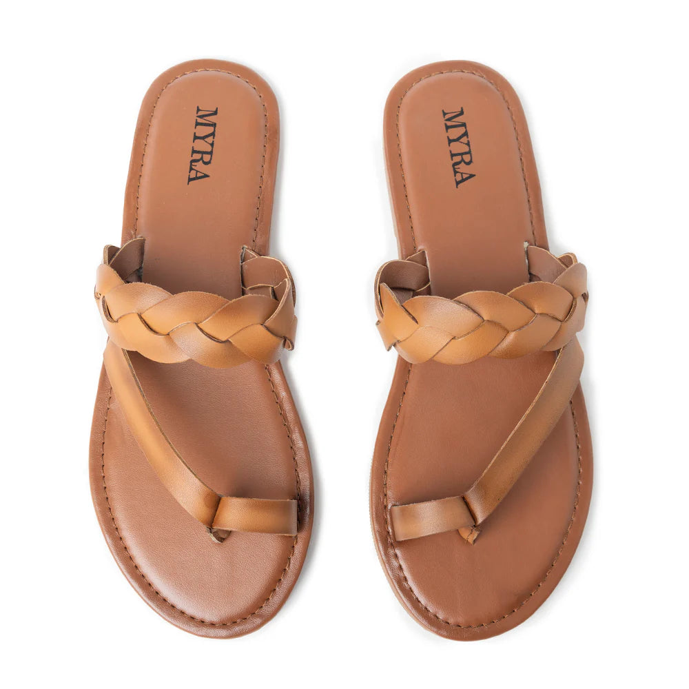 Longhorn Western Leather Sandals
