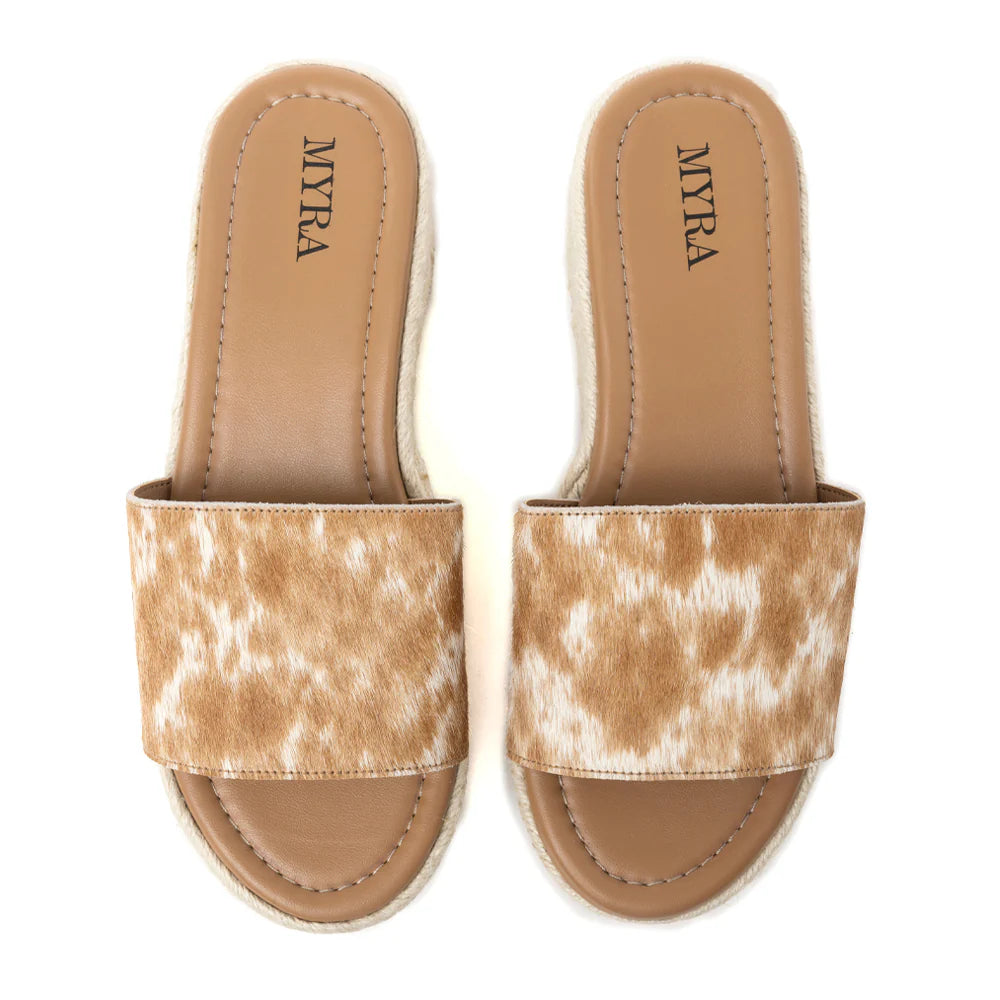 Mesa Mane Hairon Leather Sandals **PRE ORDER**