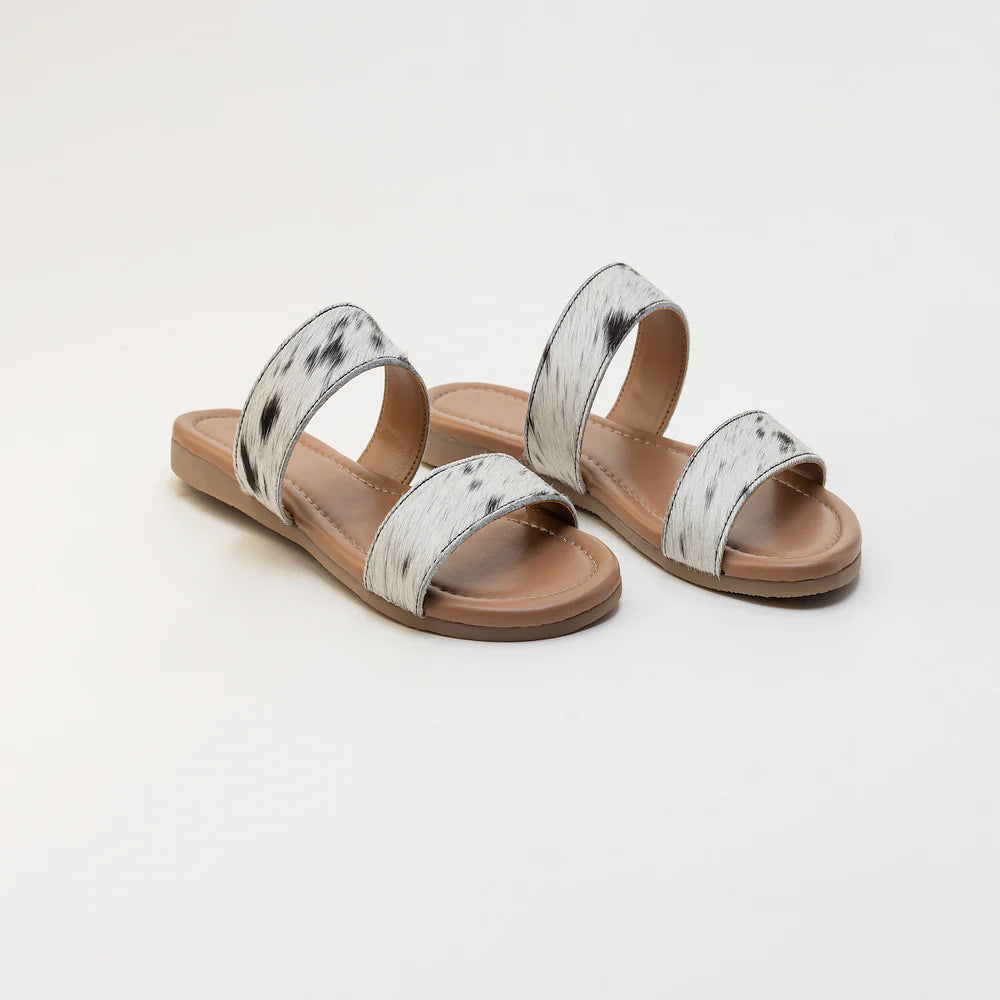 Vaquero Leather Hairon Sandals **PRE ORDER**